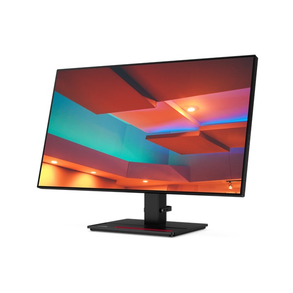 Lenovo 27" ThinkVision P27h-20 QHD IPS DP/HDMI fekete monitor