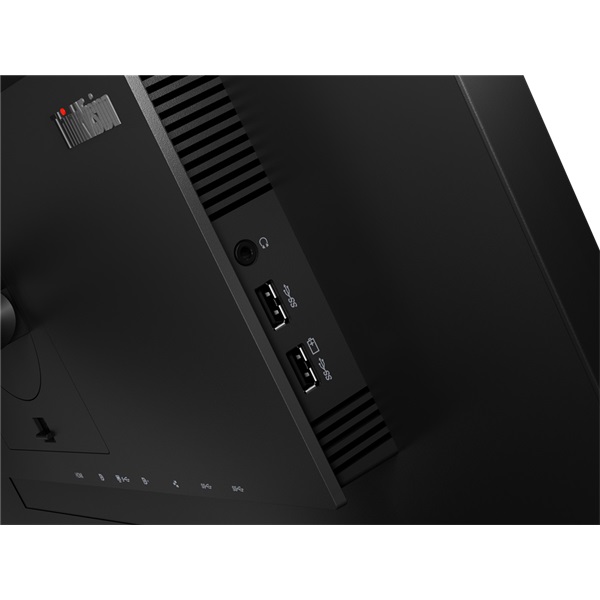 Lenovo 27" ThinkVision P27h-20 QHD IPS DP/HDMI fekete monitor