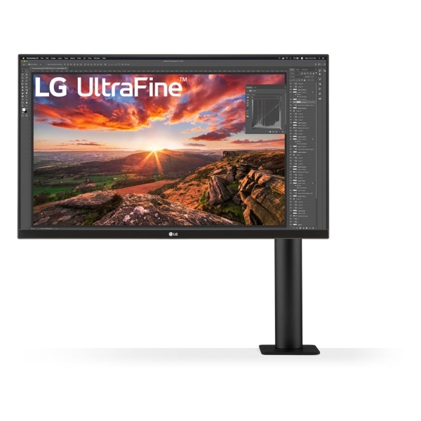 LG 27" 27UN880-B 4K UHD IPS HDMI/DP/USB fekete monitor