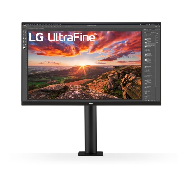 LG 27" 27UN880-B 4K UHD IPS HDMI/DP/USB fekete monitor