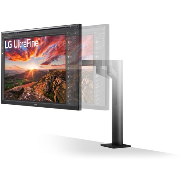 LG 27" 27UN880-B 4K UHD IPS HDMI/DP/USB fekete monitor