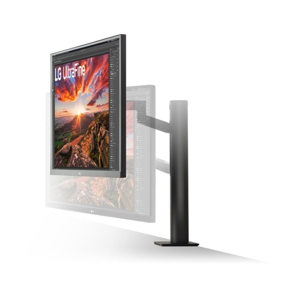 LG 27" 27UN880-B 4K UHD IPS HDMI/DP/USB fekete monitor