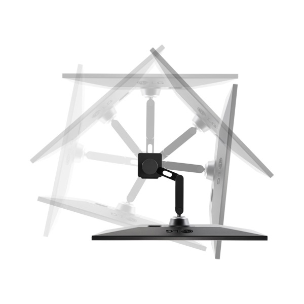 LG 27" 27UN880-B 4K UHD IPS HDMI/DP/USB fekete monitor