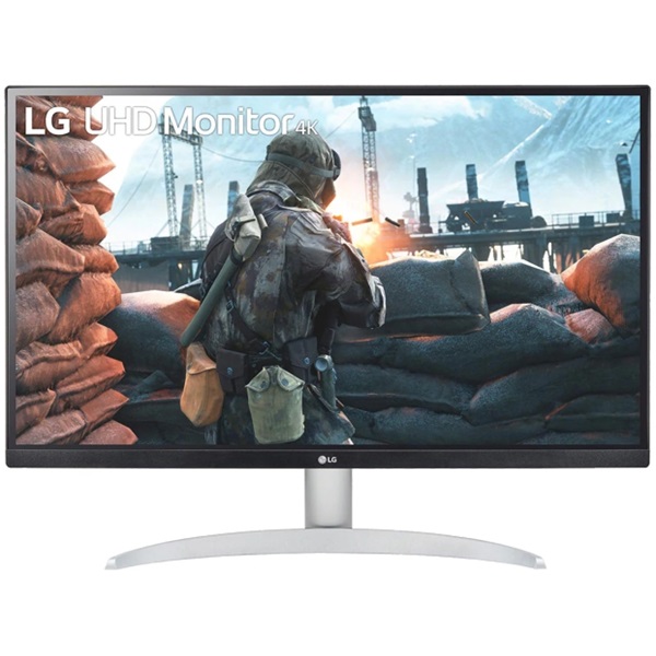 LG 27" 27UP600-W 4K UHD IPS DP/HDMI fehér monitor