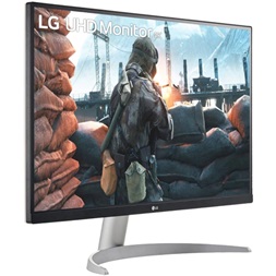 LG 27" 27UP600-W 4K UHD IPS DP/HDMI fehér monitor