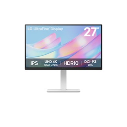 LG 27" 27US550-W.AEU 4K UHD IPS HDMI/DP monitor