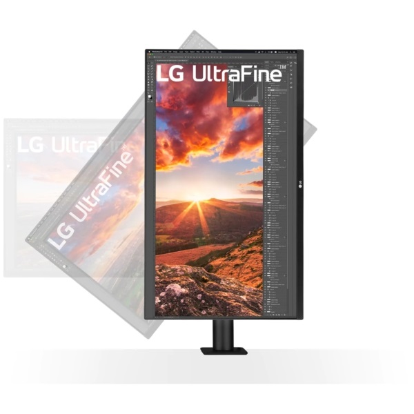 LG 32" 32UN880-B 4K UHD IPS DP/HDMI/USB fekete monitor