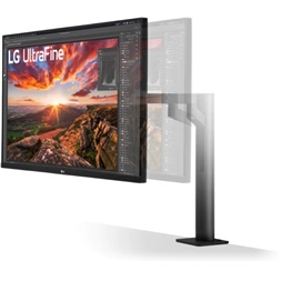 LG 32" 32UN880-B 4K UHD IPS DP/HDMI/USB fekete monitor