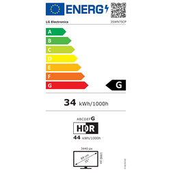 LG 35" 35WN75CP UWQHD VA HDMI/DP/USB-C/USB monitor