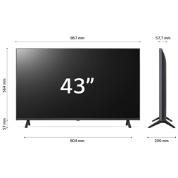 LG 43" 43UR78003LK 4K UHD Smart LED TV