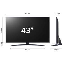 LG 43" 43UR81003LJ 4K UHD Smart LED TV