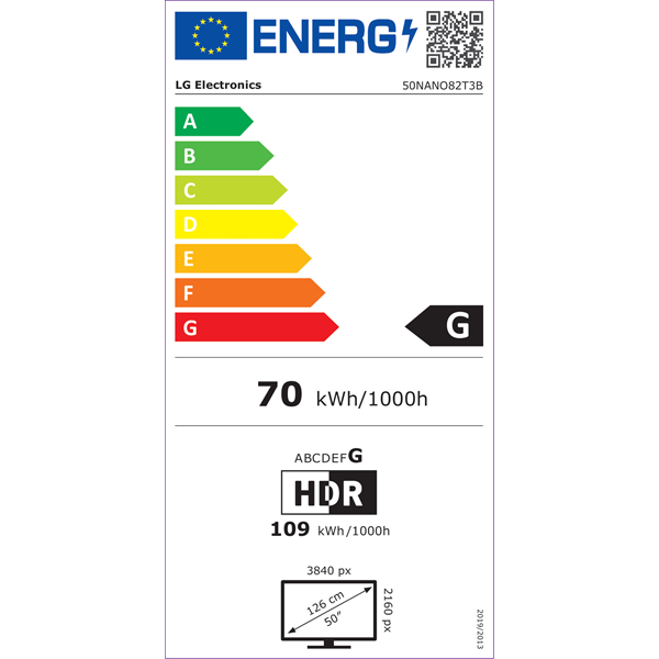 LG 50" 50NANO82T3B 4K UHD HDR Smart NanoCell TV