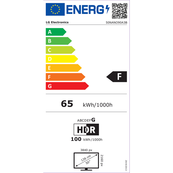 LG 50" 50NANO90A3B 4K UHD AI Smart NanoCell TV