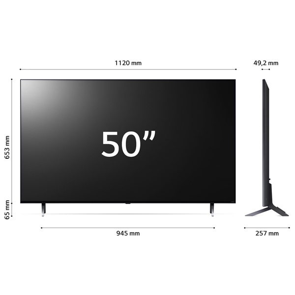 LG 50" 50QNED753RA 4K UHD QNED TV