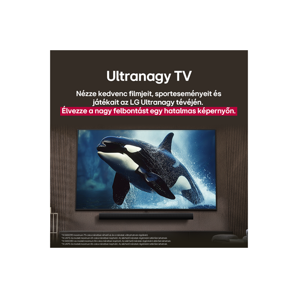 LG 50" 50UA75003LA 4K UHD AI Smart TV