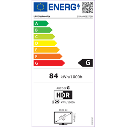 LG 55" 55NANO82T3B 4K UHD HDR Smart NanoCell TV