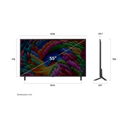 LG 55" 55NANO90A3B 4K UHD AI Smart NanoCell TV
