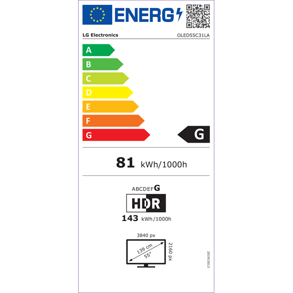 LG 55" OLED55C31LA 4K UHD OLED evo TV (Újracsomagolt)