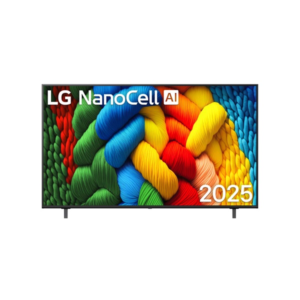 LG 65" 65NANO80A3B 4K UHD AI Smart NanoCell TV
