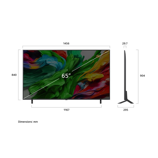 LG 65" 65QNED85A3C 4K UHD AI Smart QNED evo MiniLED TV