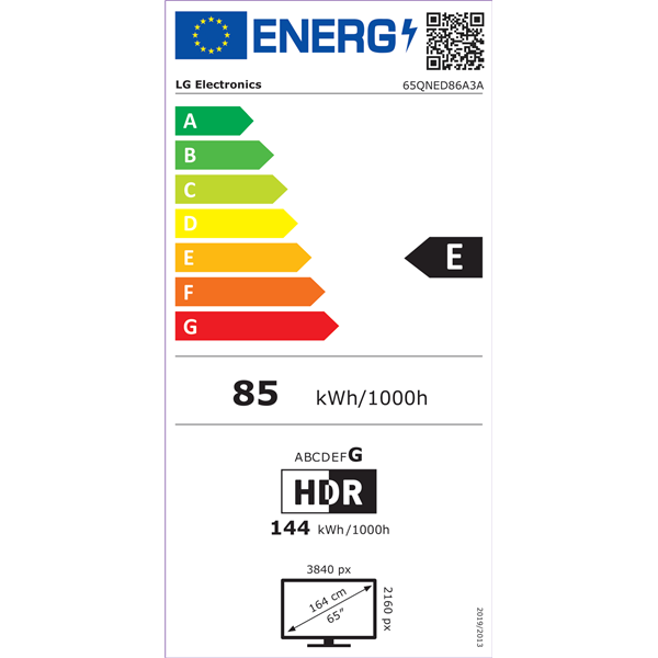 LG 65" 65QNED86A3A 4K UHD AI Smart QNED evo MiniLED TV