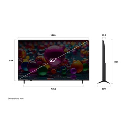 LG 65" 65UA75003LA 4K UHD AI Smart TV