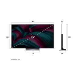 LG 65" OLED65C51LA 4K UHD AI Smart Gamer OLED evo TV