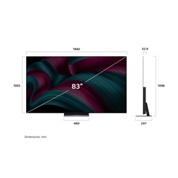 LG 83" OLED83C51LA 4K UHD AI Smart Gamer OLED evo TV
