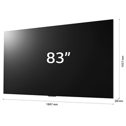 LG 83" OLED83G33LA 4K UHD Smart OLED evo TV