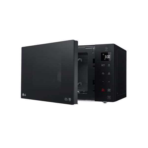 LG MH6535GIS 1000W 25L fekete grillezős mikrohullámú sütő