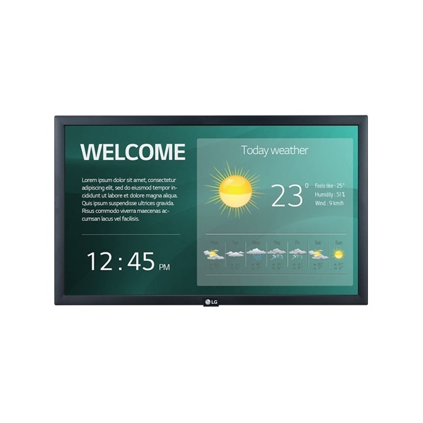 LG 21,5" SM3G-B Full HD IPS LED LFD kijelző