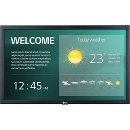 LG 21,5" SM3G-B Full HD IPS LED LFD kijelző