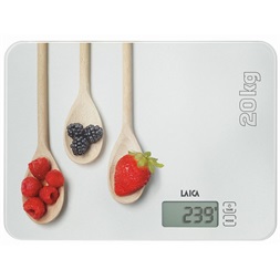 Laica KS5020W fakanál mintás fehér digitális konyhai mérleg