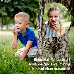 Lamax TalkieKid1 kék/rózsaszín walkie talkie
