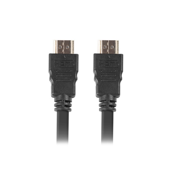 Lanberg 1m HDMI apa - apa fekete kábel