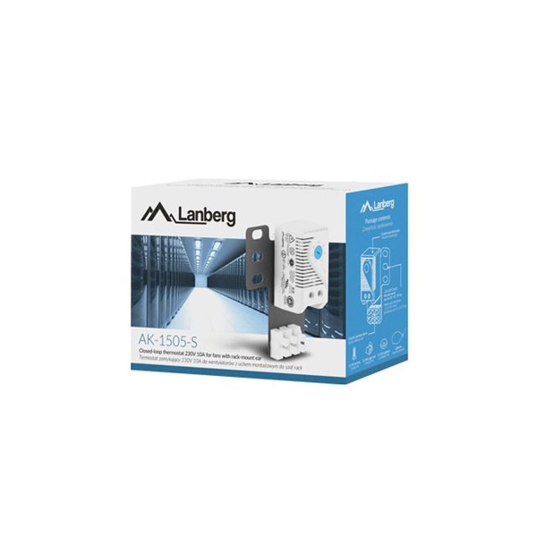 Lanberg AK-1505-S 10A szürke termosztát