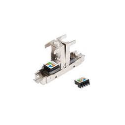 Lanberg PL2S6-6000TL Cat.6 FTP szerszám nélkül szerelhető toldó