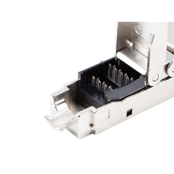 Lanberg PL2S6-6000TL Cat.6 FTP szerszám nélkül szerelhető toldó