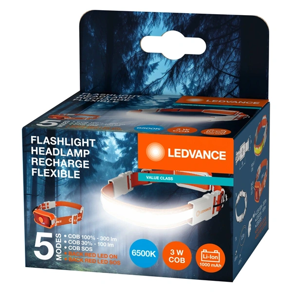 Ledvance akkumulátoros fejlámpa