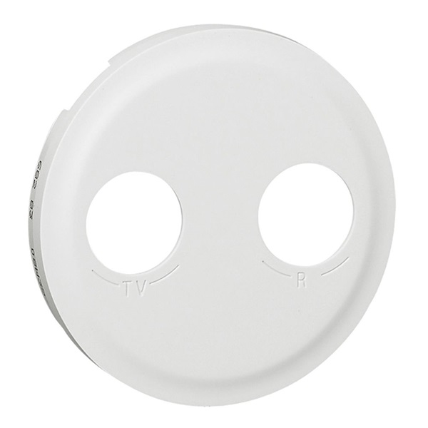 Legrand 068283 Céliane fehér TV-RD burkolat