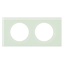 Legrand 069312 Céliane fehérüveg 2-es keret