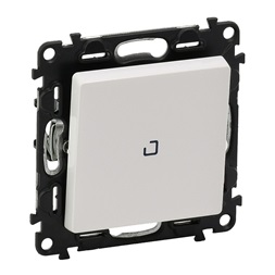 Legrand 752112 Valena Life jelzőfénnyel fehér váltóérintkezős nyomó