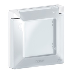 Legrand 754021 Valena Life fehér 1-es IP44 keret (Újszerű)