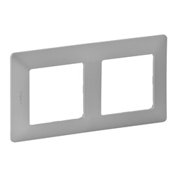 Legrand 754132 Valena Life aluminium 2-es keret