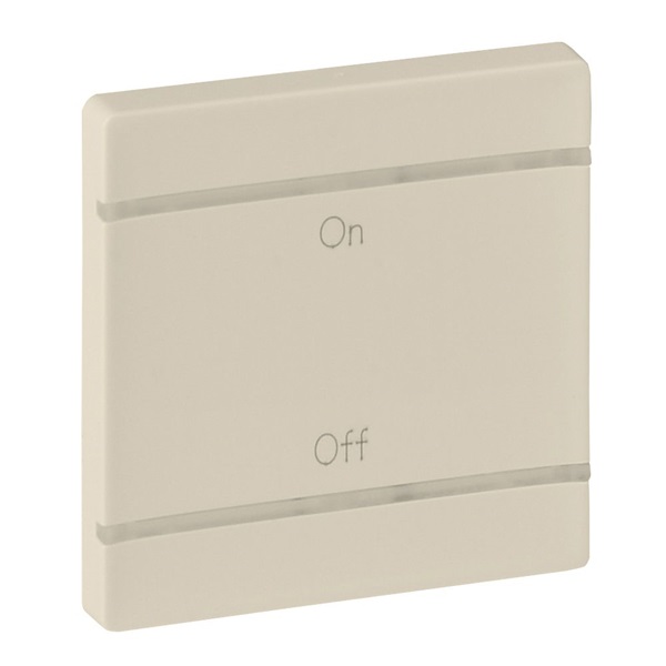 Legrand 755171 MyHome/Valena Life elefántcsont BE/KI jelölés széles burkolat