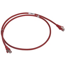 Legrand Cat6 (F/UTP) piros 2 méter LCS3 árnyékolt patch kábel