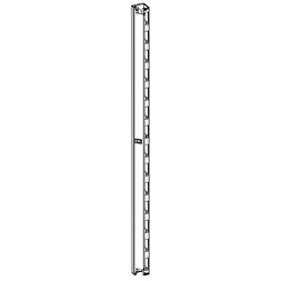 Legrand RPM42 függőleges rendező 42U zárt csatorna RelayRack