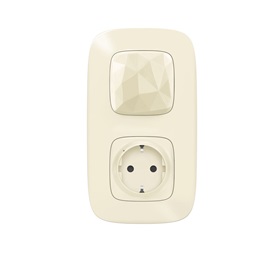 Legrand Valena Allure Netatmo Kezdő csomag - Központi egység intelligens csatlakozóaljzattal + főkapcsoló - elefántcsont