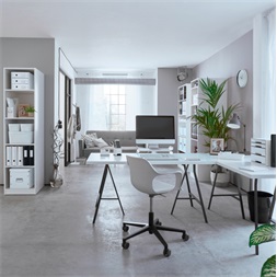 Leitz 180 fok Wow A4 8cm fekete iratrendező