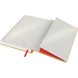 Leitz COSY Soft touch A5 meleg sárga vonalas jegyzetfüzet